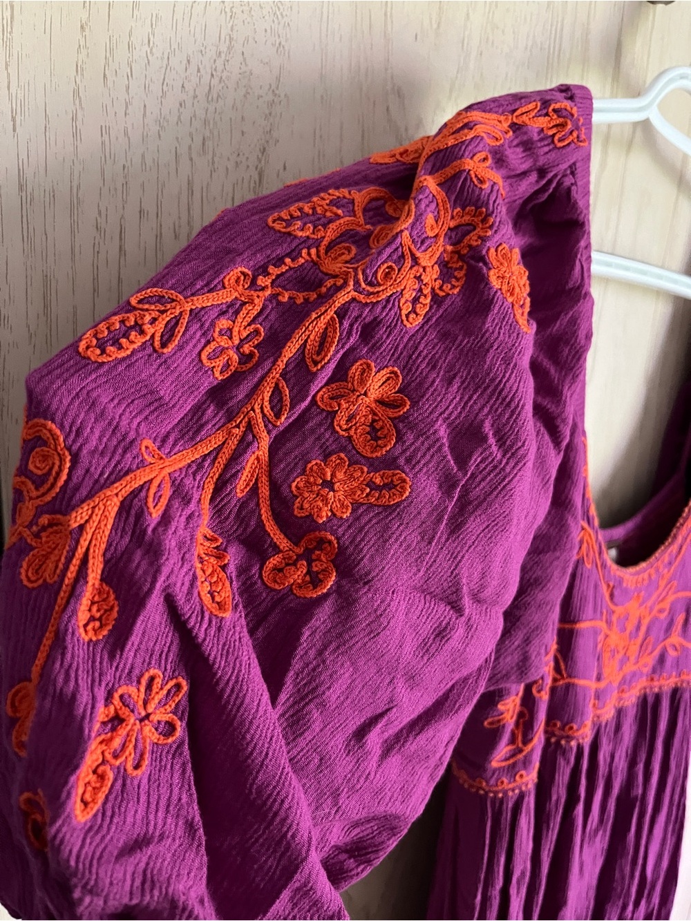 Free People Wedgewood Maxi Dress in Orchid Pavillion Size Med - Picture 6 of 13
